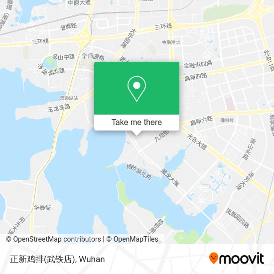 正新鸡排(武铁店) map