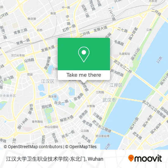 江汉大学卫生职业技术学院-东北门 map
