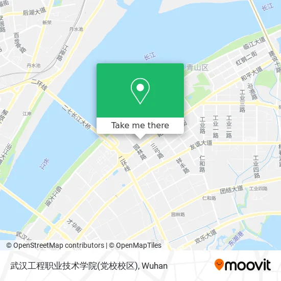 武汉工程职业技术学院(党校校区) map