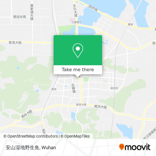 安山湿地野生鱼 map