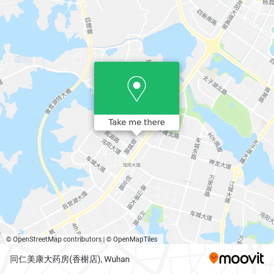 同仁美康大药房(香榭店) map