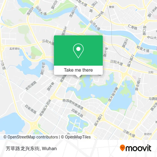 芳草路龙兴东街 map