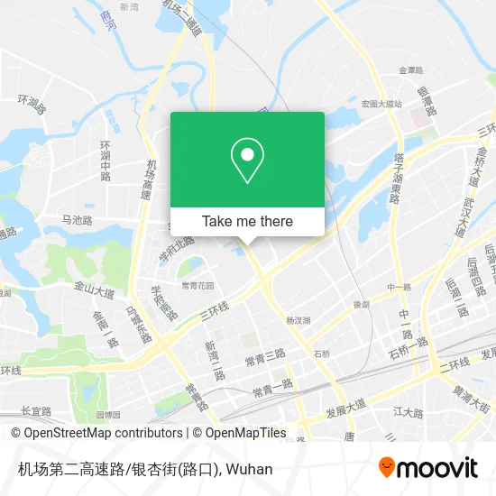 机场第二高速路/银杏街(路口) map
