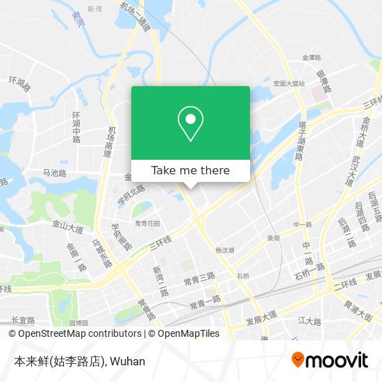 本来鲜(姑李路店) map