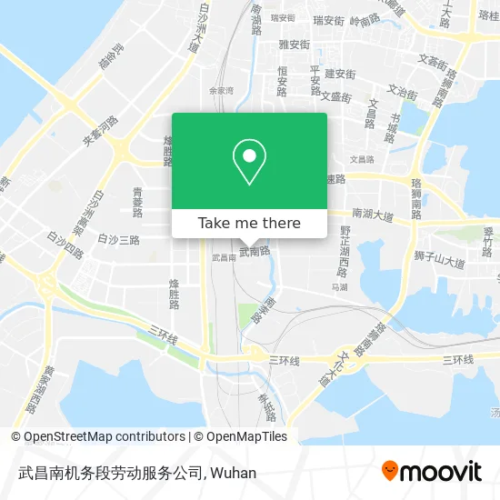 武昌南机务段劳动服务公司 map