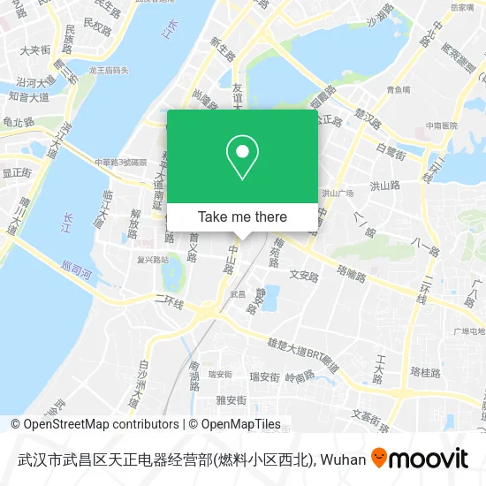 武汉市武昌区天正电器经营部(燃料小区西北) map