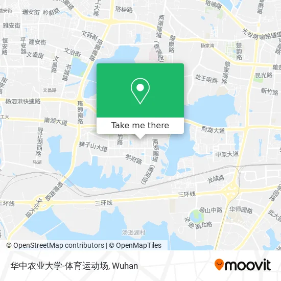 华中农业大学-体育运动场 map