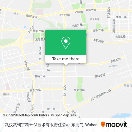 武汉武钢宇科环保技术有限责任公司-东北门 map