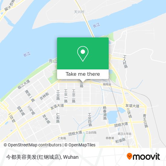 今都美容美发(红钢城店) map