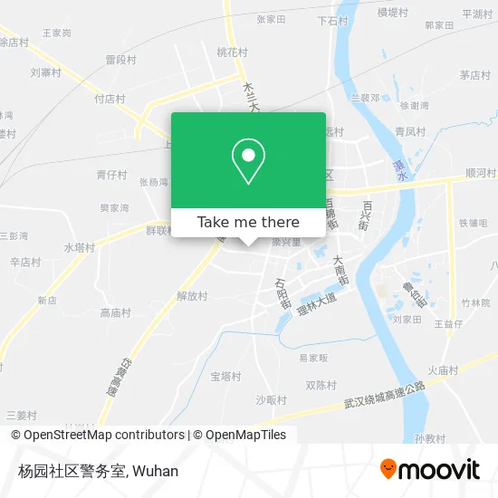 杨园社区警务室 map