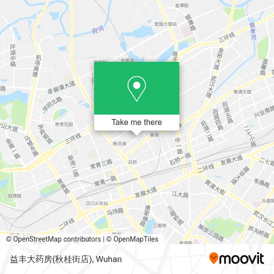益丰大药房(秋桂街店) map