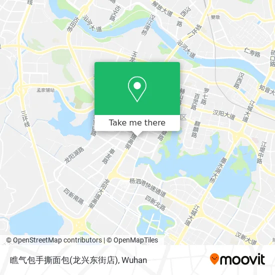 瞧气包手撕面包(龙兴东街店) map