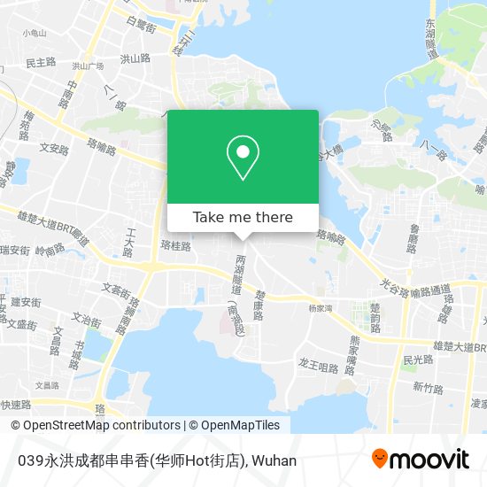 039永洪成都串串香(华师Hot街店) map