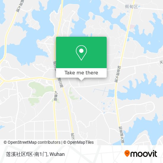 莲溪社区f区-南1门 map
