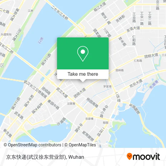 京东快递(武汉徐东营业部) map