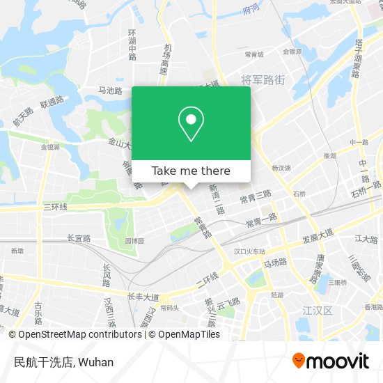 民航干洗店 map