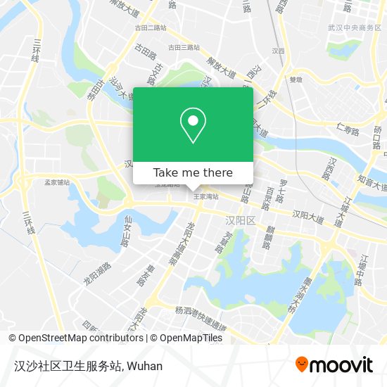 汉沙社区卫生服务站 map