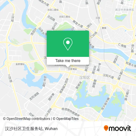 汉沙社区卫生服务站 map