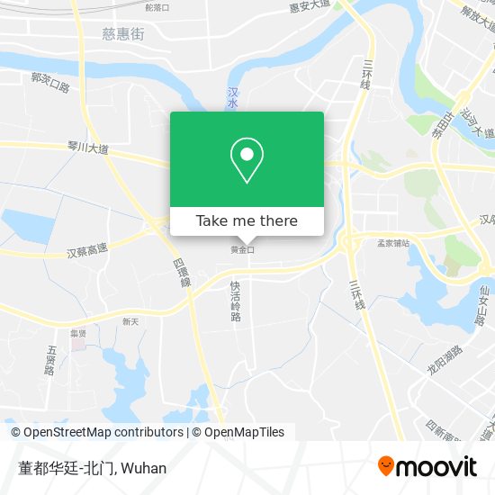 董都华廷-北门 map