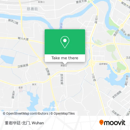 董都华廷-北门 map