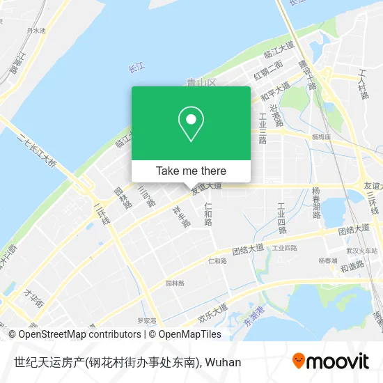 世纪天运房产(钢花村街办事处东南) map