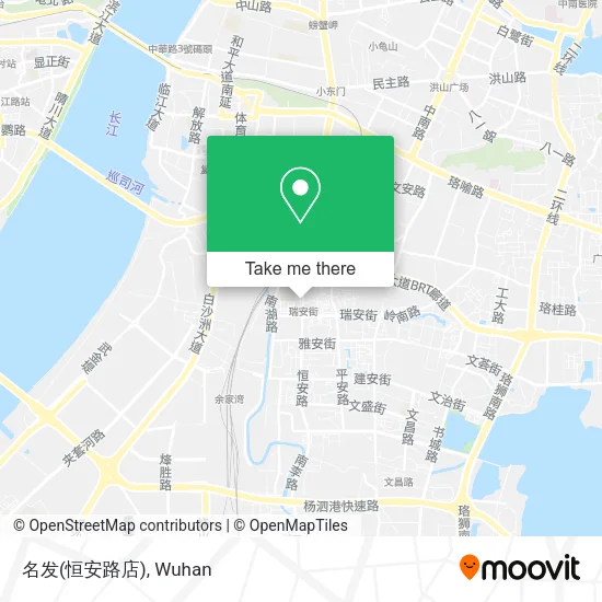 名发(恒安路店) map