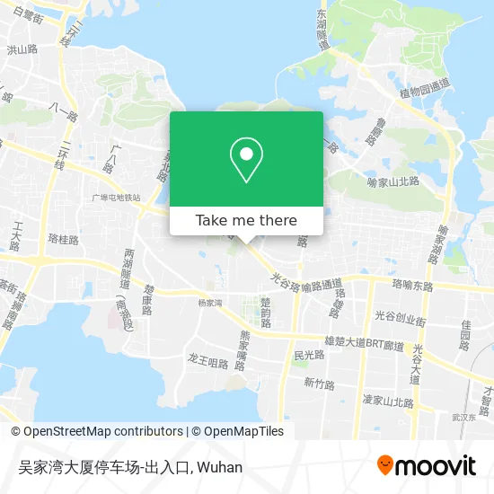 吴家湾大厦停车场-出入口 map
