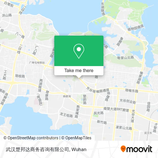 武汉楚邦达商务咨询有限公司 map