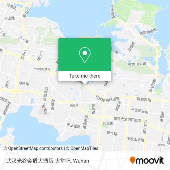 武汉光谷金盾大酒店-大堂吧 map