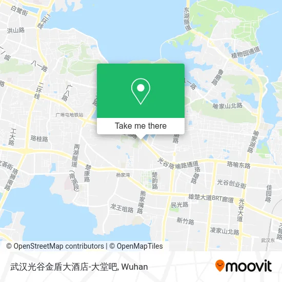 武汉光谷金盾大酒店-大堂吧 map