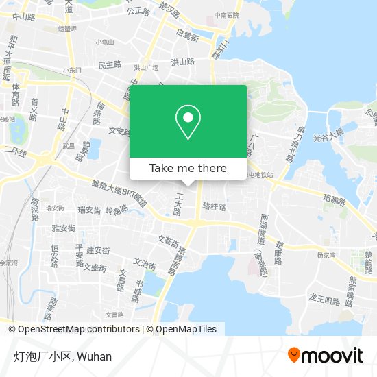 灯泡厂小区 map