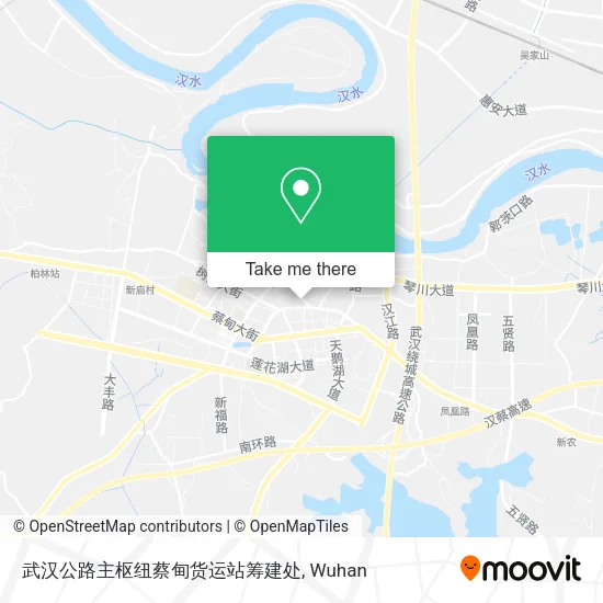 武汉公路主枢纽蔡甸货运站筹建处 map