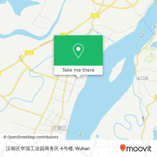 汉南区华顶工业园商务区-6号楼 map