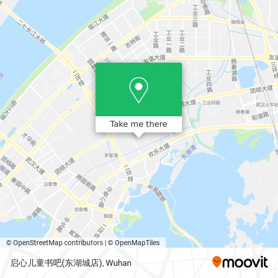 启心儿童书吧(东湖城店) map