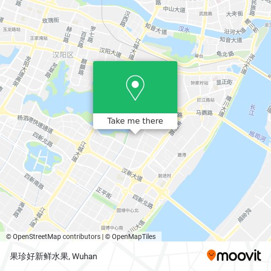 果珍好新鲜水果 map