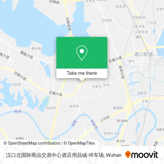 汉口北国际商品交易中心酒店用品城-停车场 map