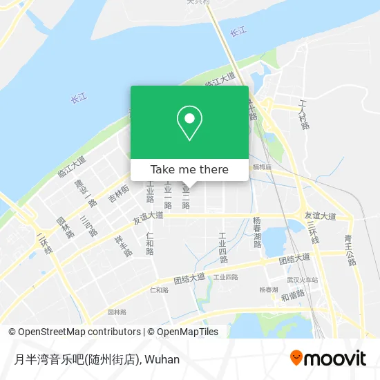 月半湾音乐吧(随州街店) map