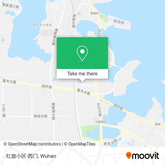红旗小区-西门 map