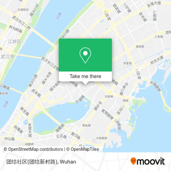 团结社区(团结新村路) map