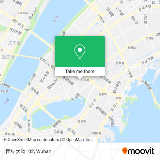 团结大道102 map