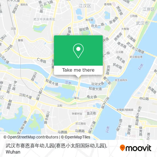 武汉市赛恩喜年幼儿园(赛恩小太阳国际幼儿园) map