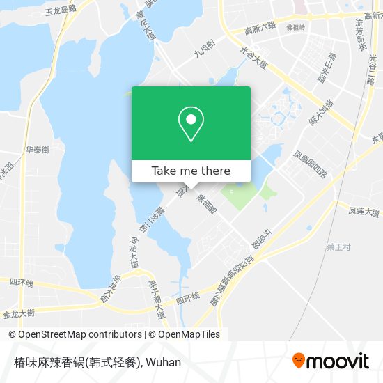 椿味麻辣香锅(韩式轻餐) map
