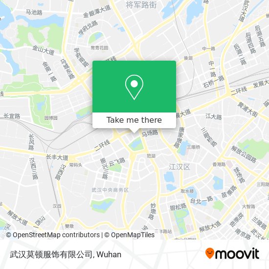 武汉莫顿服饰有限公司 map