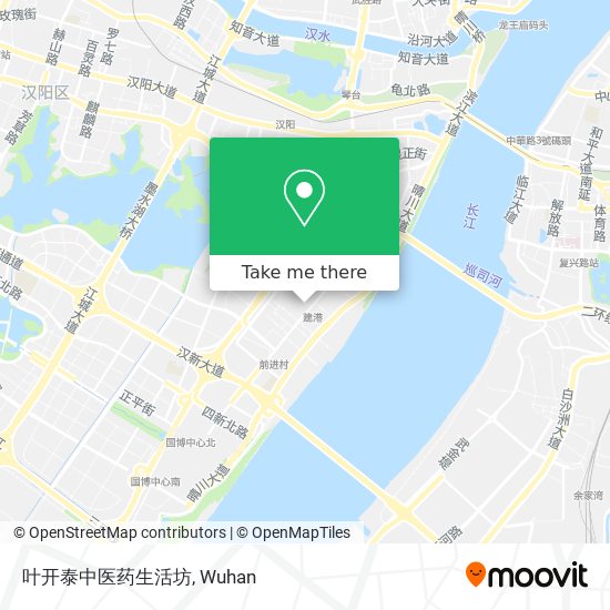 叶开泰中医药生活坊 map