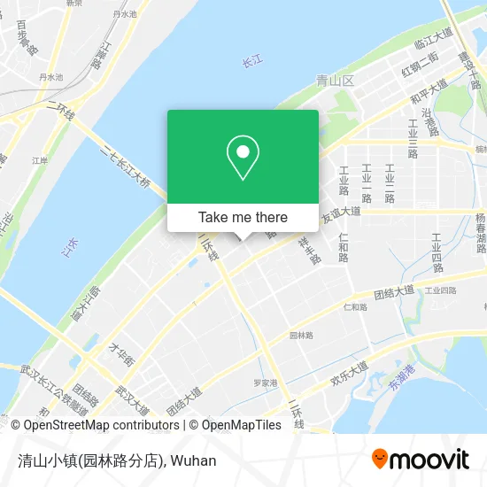 清山小镇(园林路分店) map