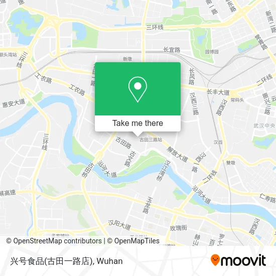 兴号食品(古田一路店) map