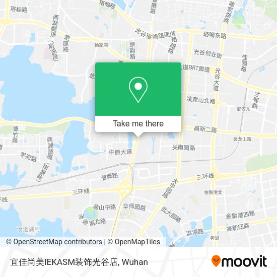 宜佳尚美IEKASM装饰光谷店 map
