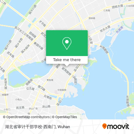 湖北省审计干部学校-西南门 map