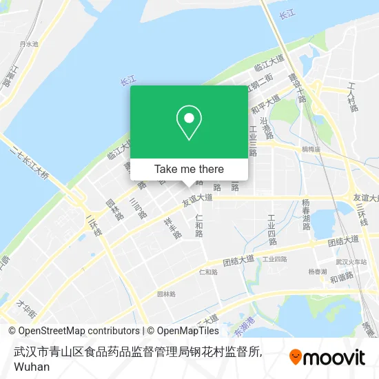 武汉市青山区食品药品监督管理局钢花村监督所 map