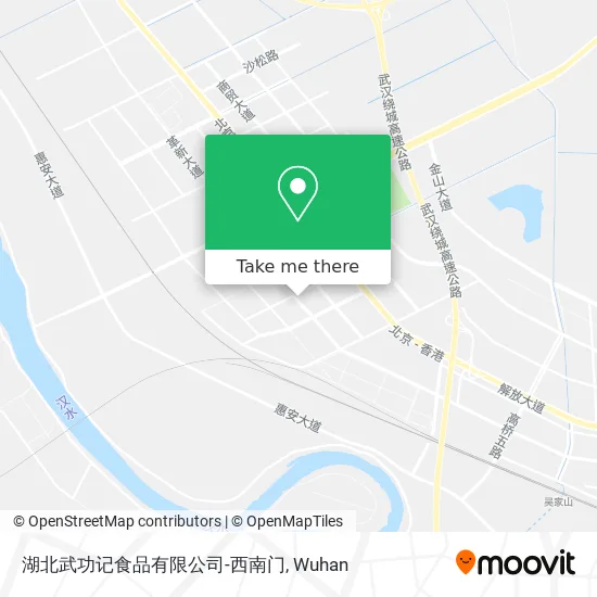 湖北武功记食品有限公司-西南门 map